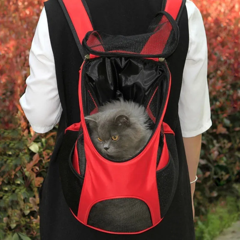 2021 New Cat Carrier Outdoor Breathable Carrying Dog Travel Backpack Comfort Puppy Back Pack Portable Bag Pet Product