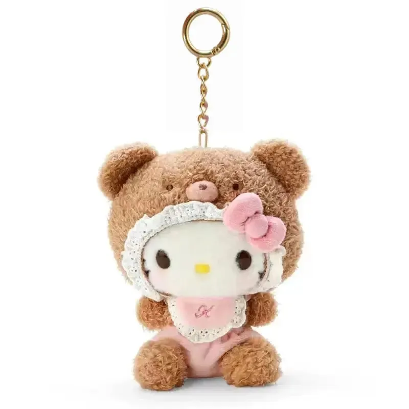 20CM Sanrio Plush Toy Keychain | Kuromi, Hello Kitty, My Melody, Cinnamoroll | Kawaii Stuffed Doll Pendant