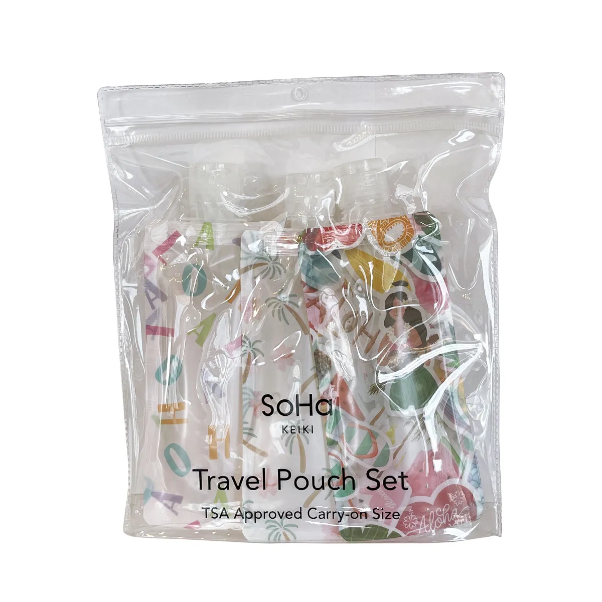 Aloha Spirit Keiki Travel Pouch, Set of 11