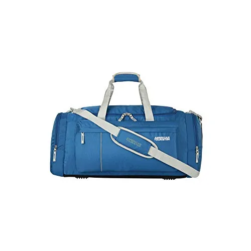 American Tourister X-Bag Nylon 55 Cms Travel Duffle Bag (Blue)