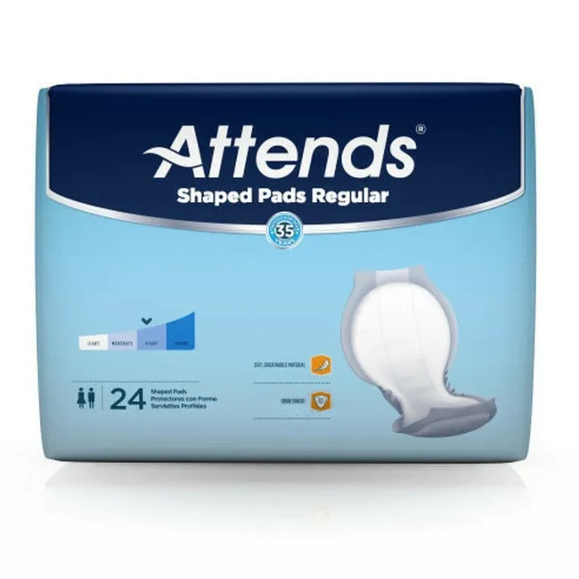 Attends Shaped Pads