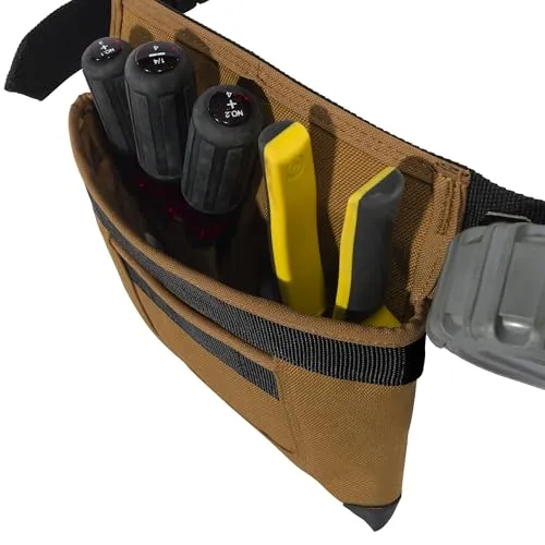 Carhartt B000052 Padded Tool Belt, Rugged Tool Belt with Tool and Fastener Storage Pockets