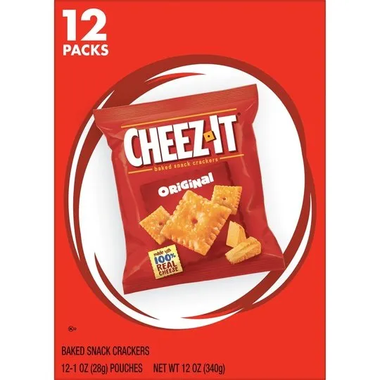 Cheez-It Original Cheese Crackers, 12 oz, 12 Count