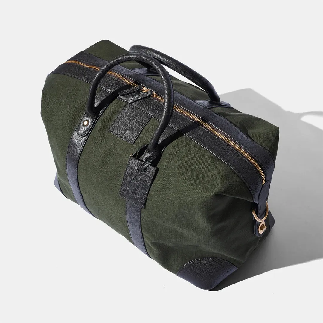 Classic Weekend Bag - Canvas Green by Baron