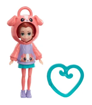 Clip-On Mini Doll Hoodie Buddy Puppy