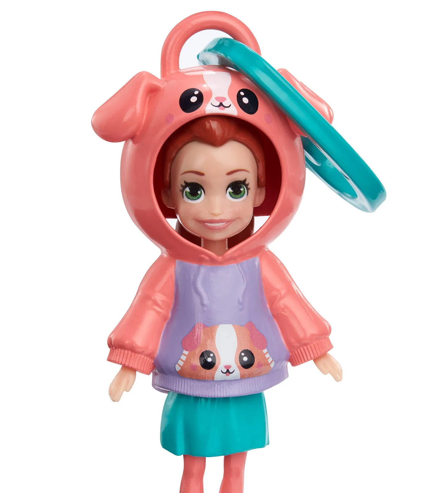 Clip-On Mini Doll Hoodie Buddy Puppy