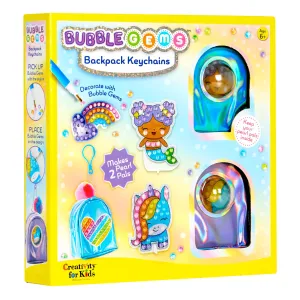 Creativity for Kids Bubble Gems™ Backpack Keychains