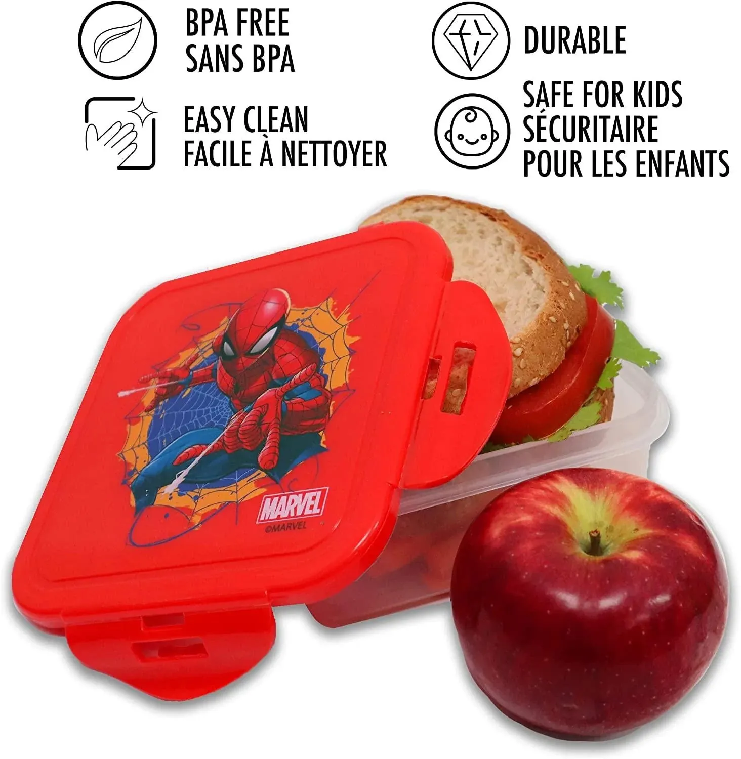 Danawares Spider-Man Sandwich Box 730 ml