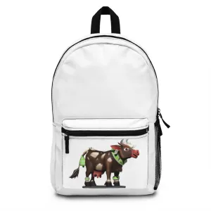 Dark Brown Cow Backpack (Made in USA)