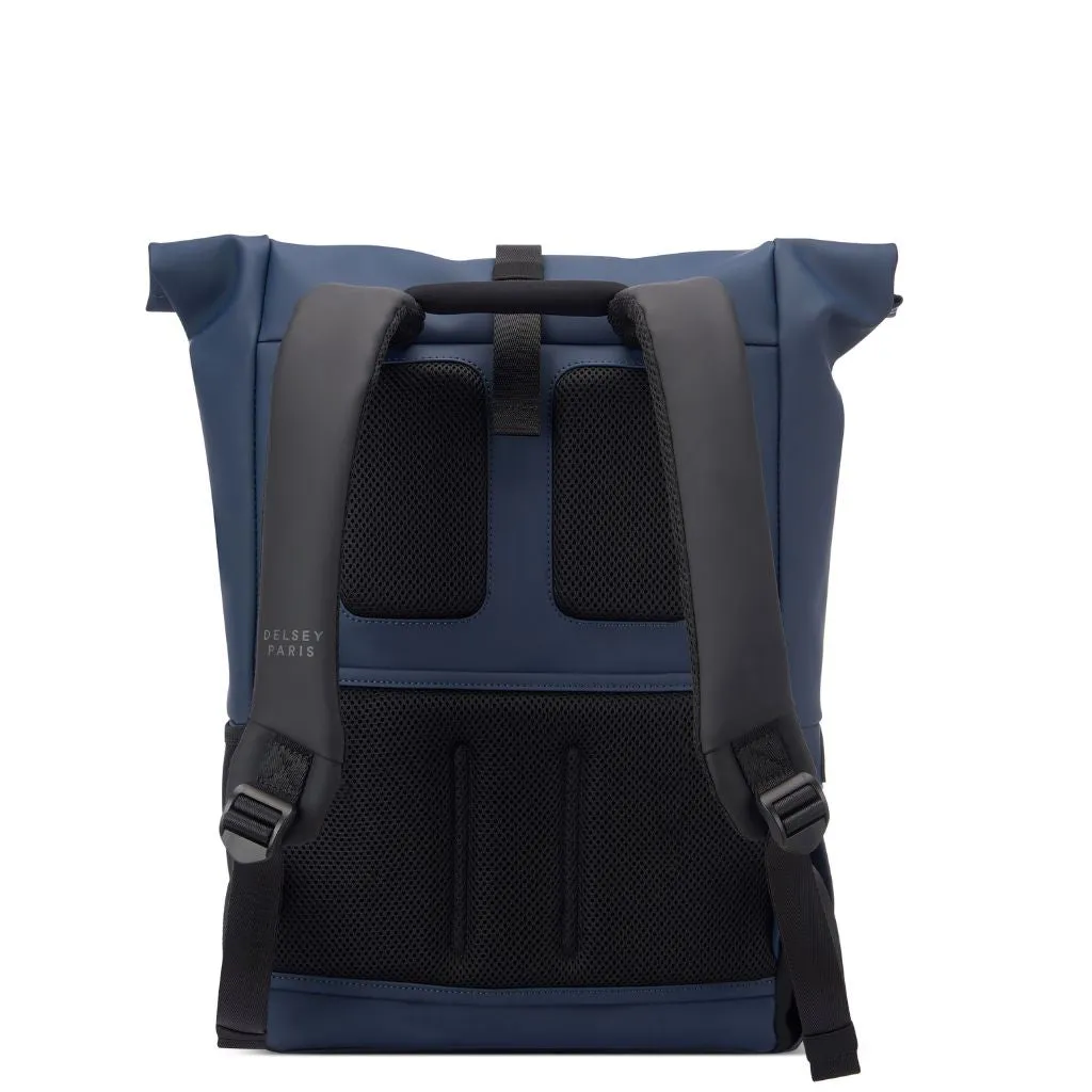 Delsey Turenne Soft Laptop Backpack 15" - Navy