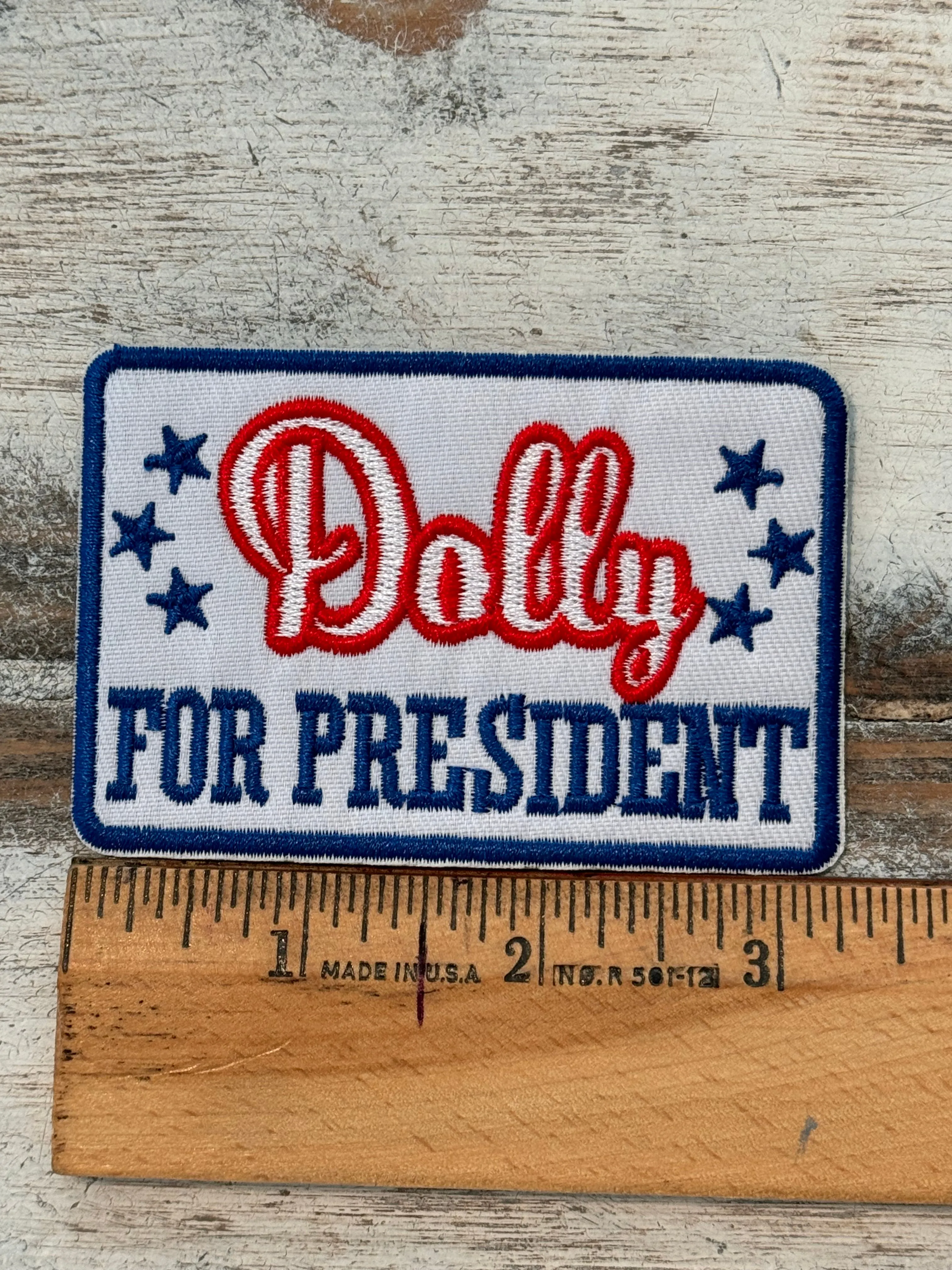 Dolly Iron On Patches