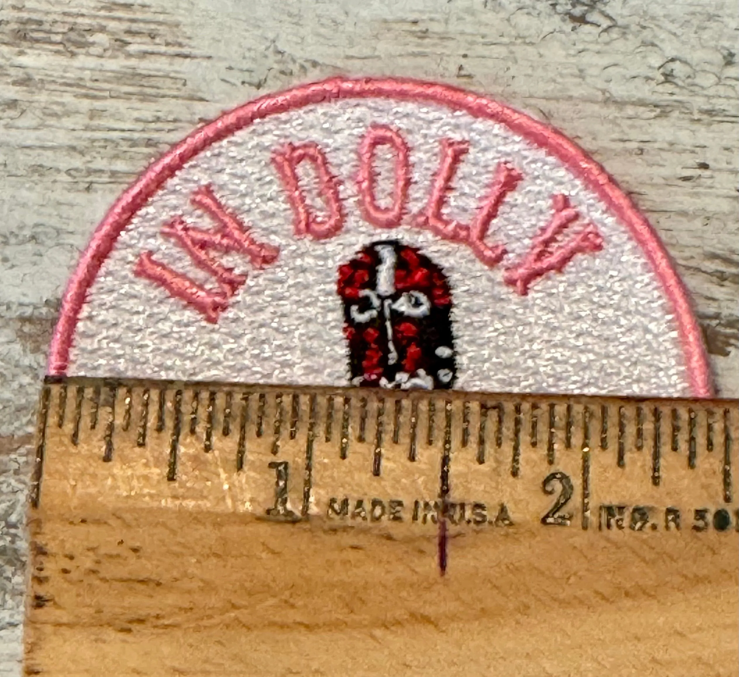 Dolly Iron On Patches