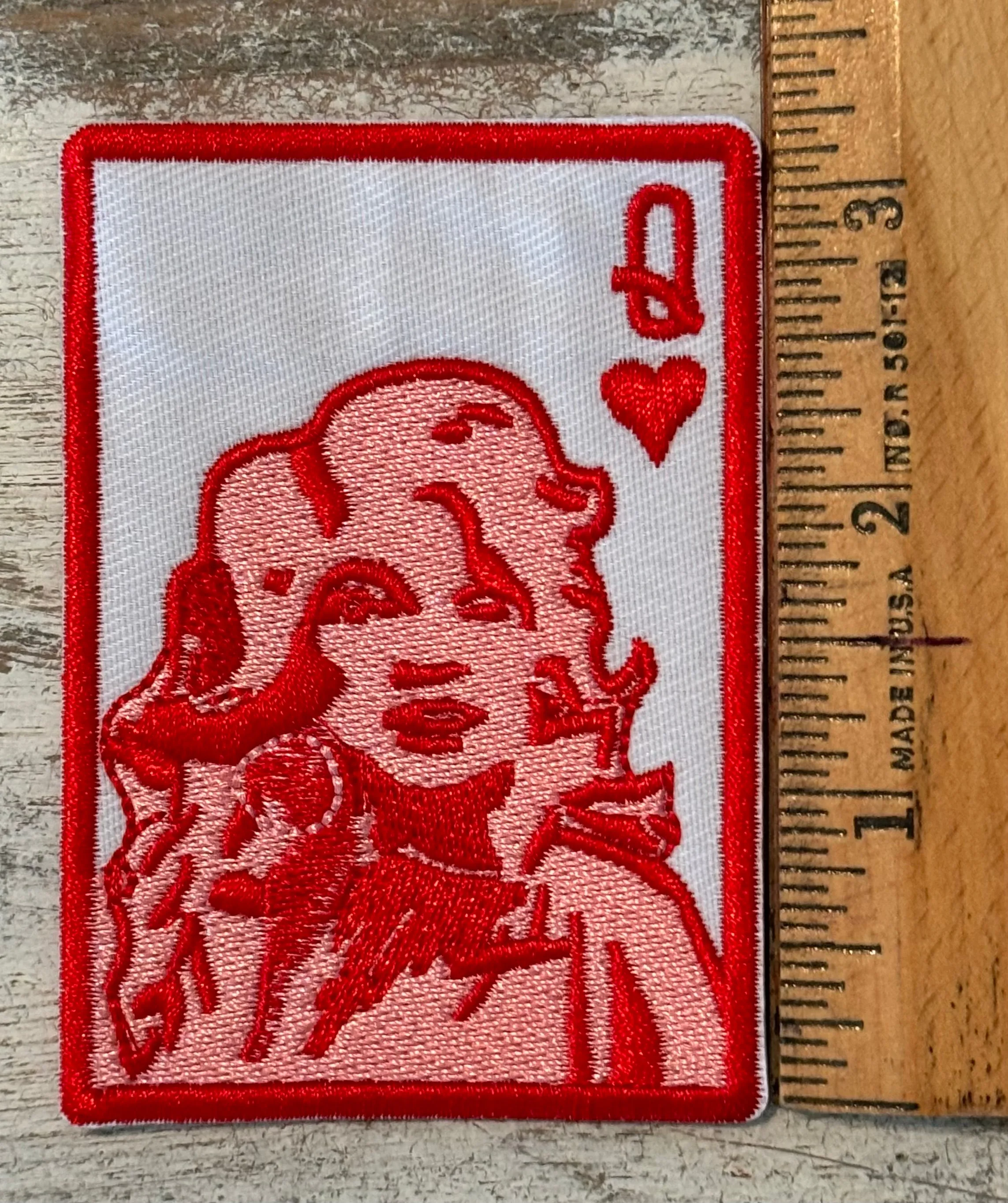 Dolly Iron On Patches