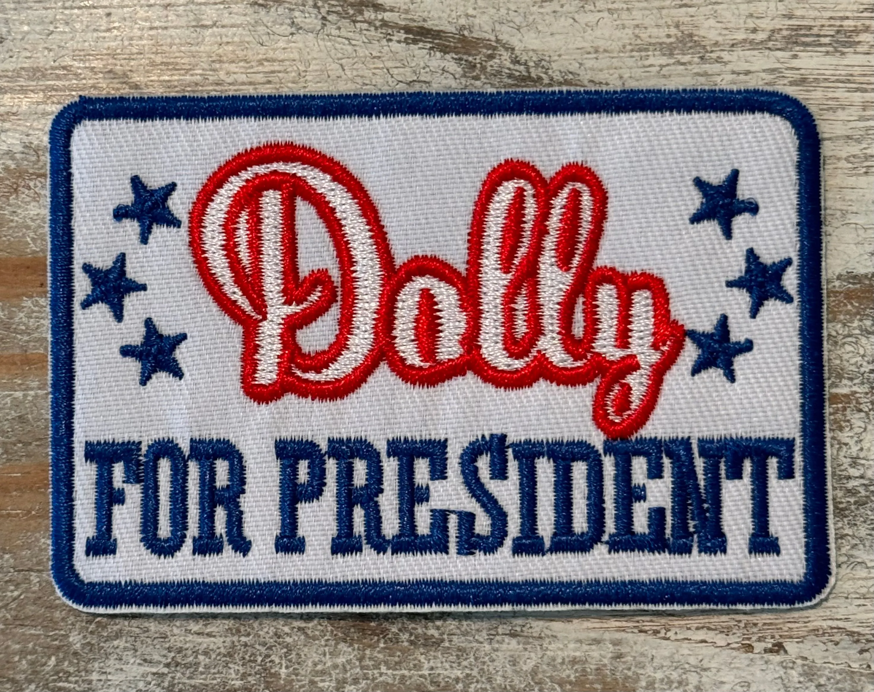 Dolly Iron On Patches