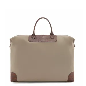 Du Louvre Clarice taupe weekend bag medium