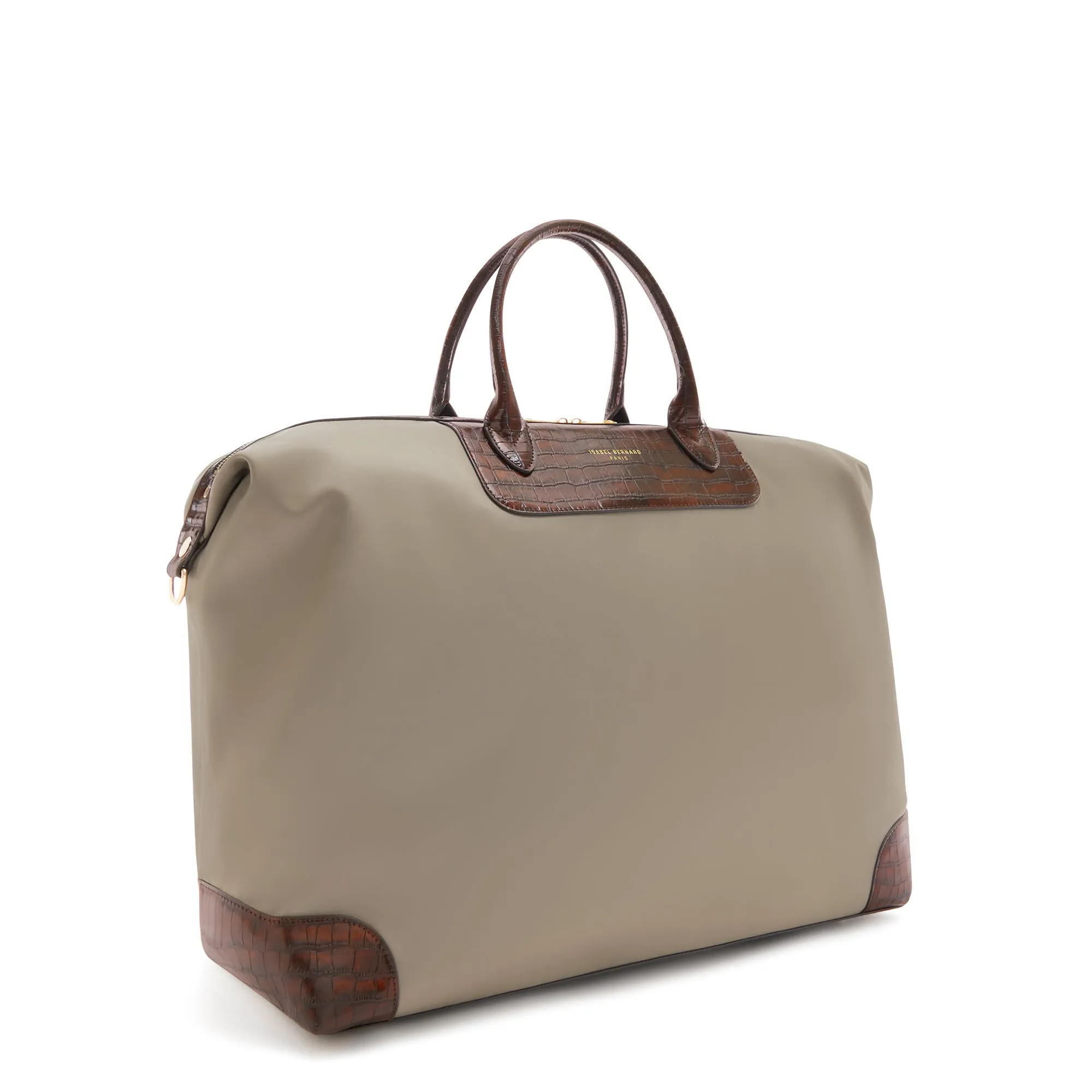 Du Louvre Clarice taupe weekend bag medium