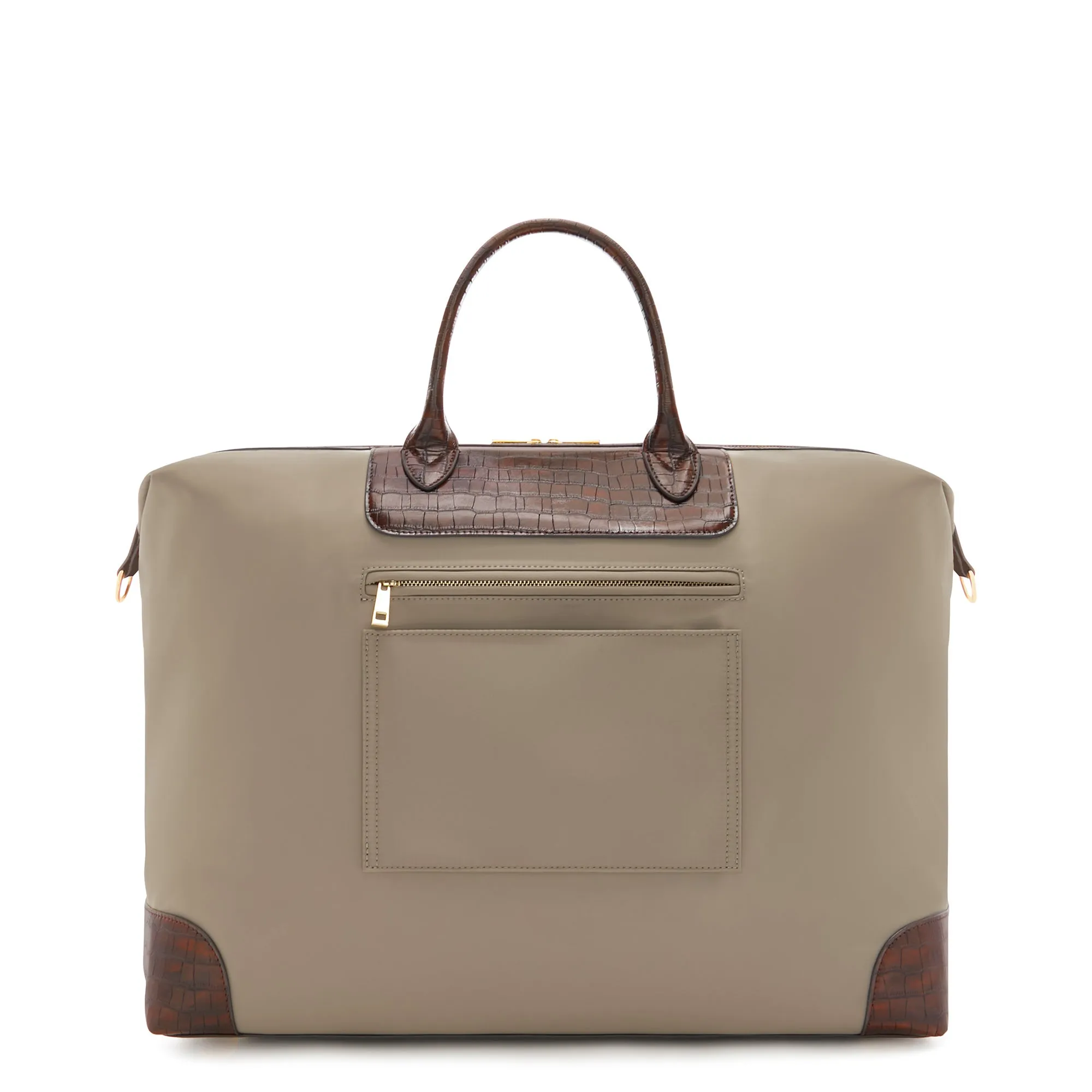 Du Louvre Clarice taupe weekend bag medium