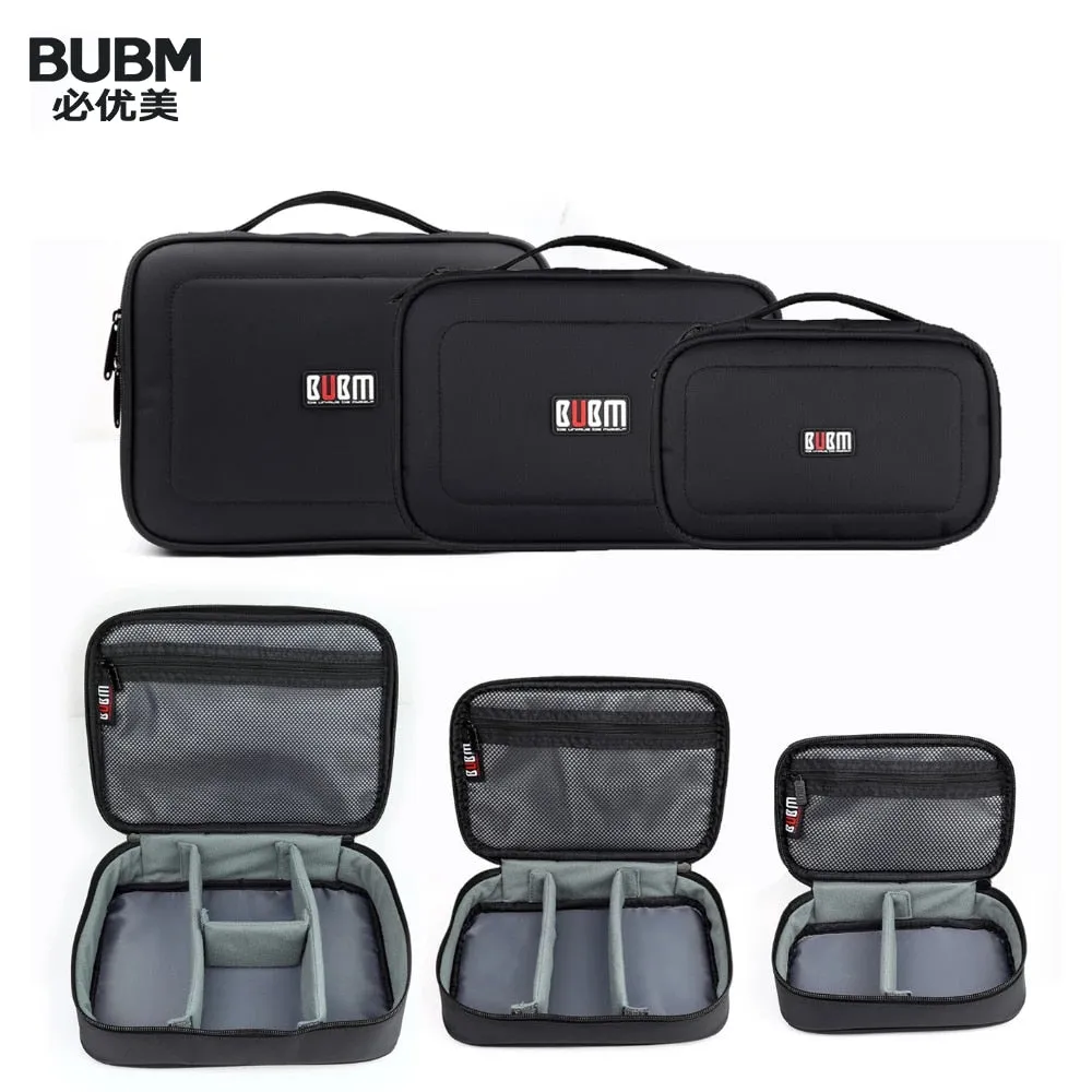 Electronic Accessories Storage Bag Digital Gadget Devices Cable USB Organizer Travel Carry Bag