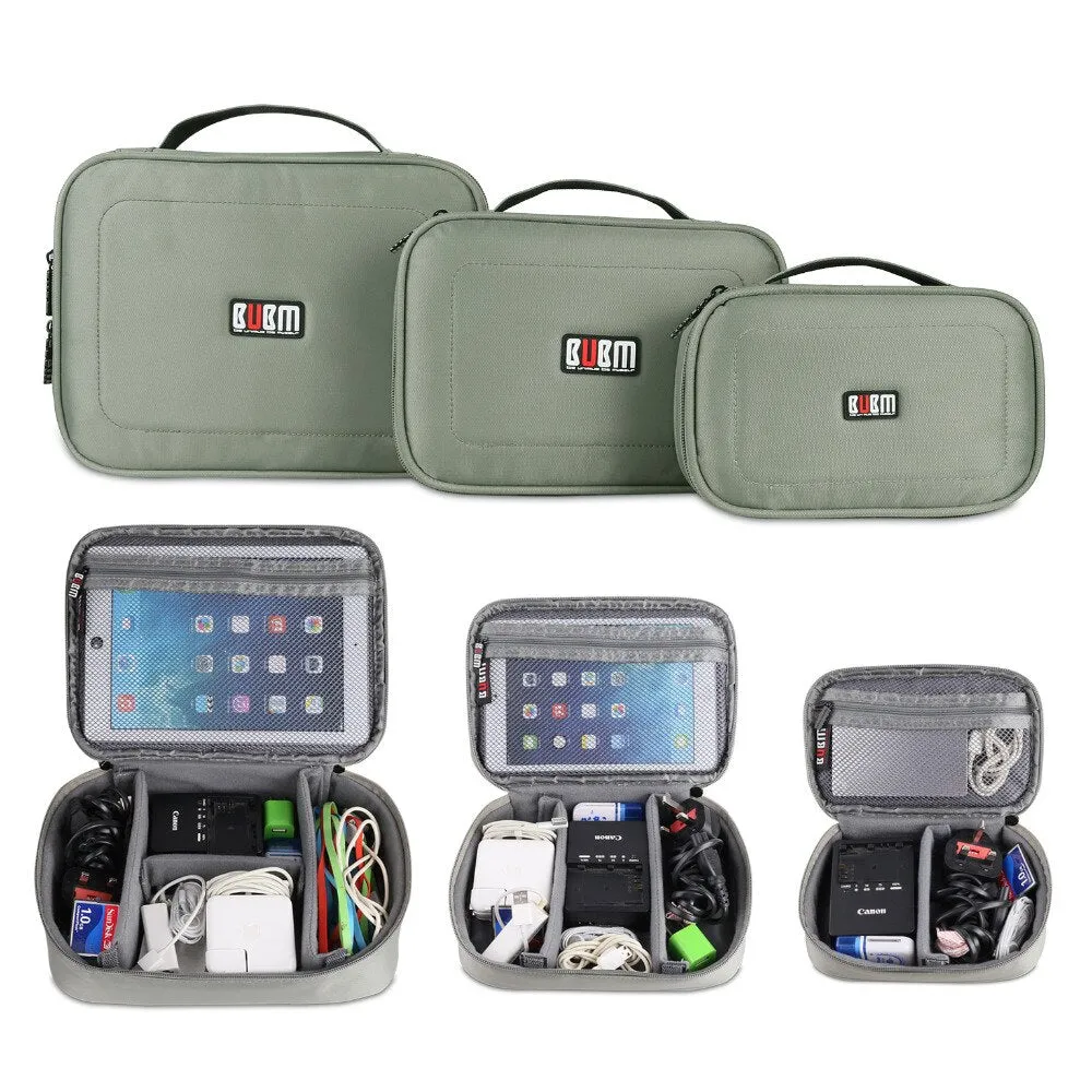 Electronic Accessories Storage Bag Digital Gadget Devices Cable USB Organizer Travel Carry Bag