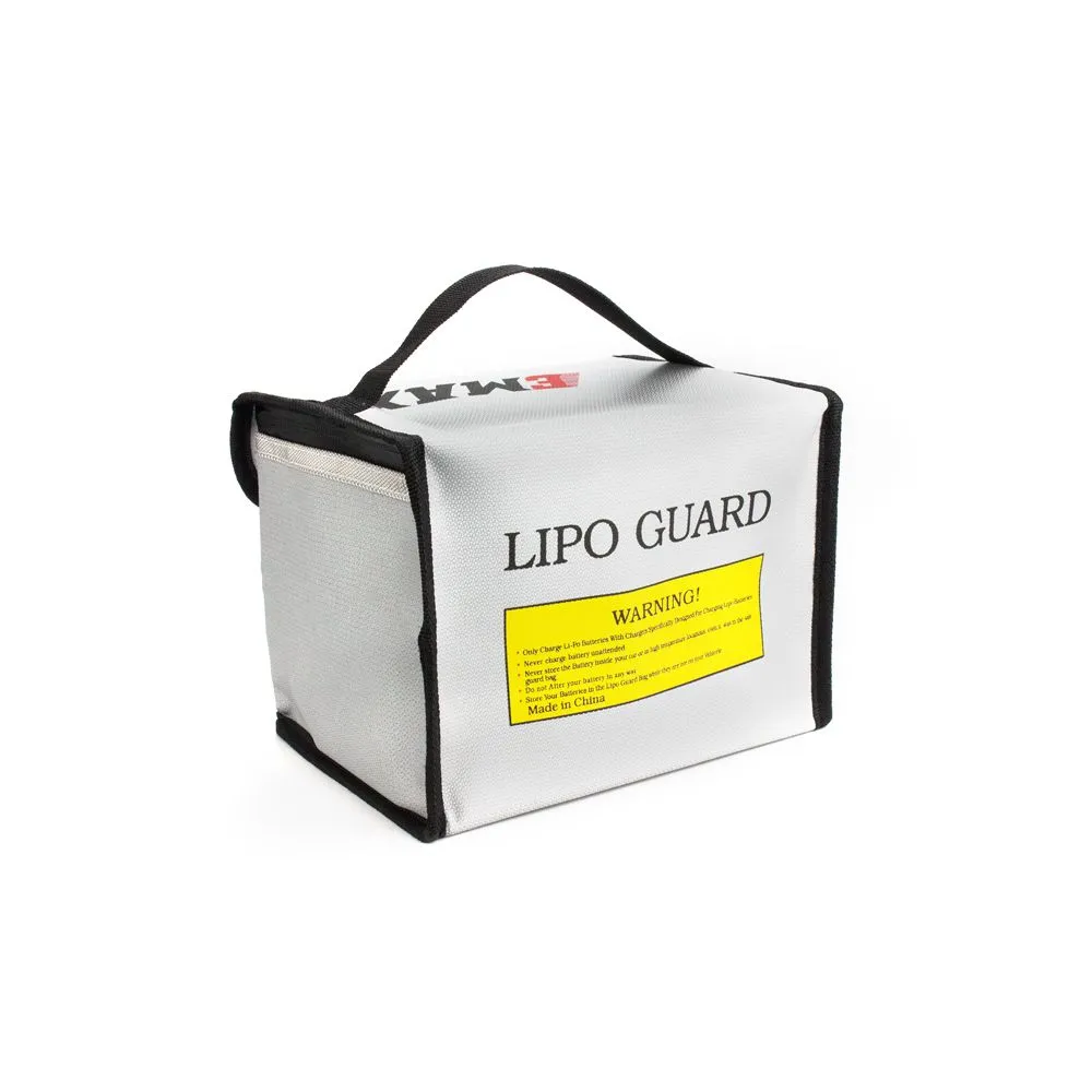 Emax Lipo Safe RC Lipo Battery Safety Bag 200*150*150mm With Luminous For RC Plane Tinyhawk Drone handbag