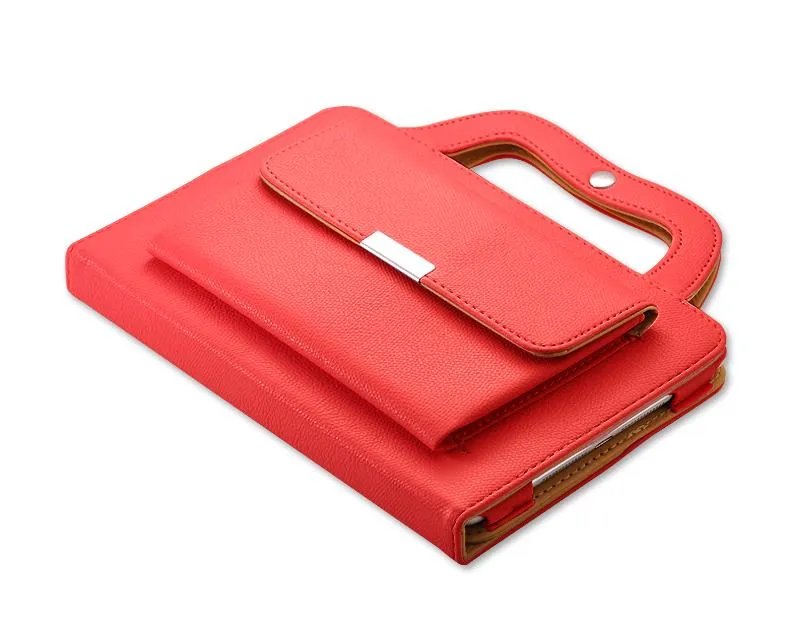 Holster Series iPad Mini Leather Case - Red