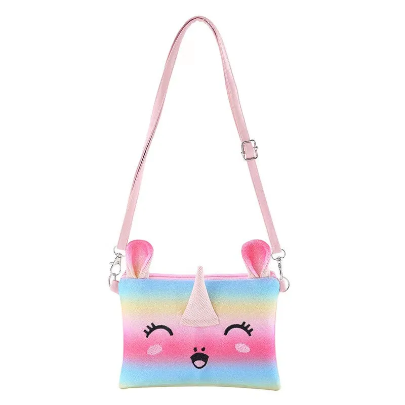 HOT SALE Own Design Unicorn Girls Bag - Cross Body Bag