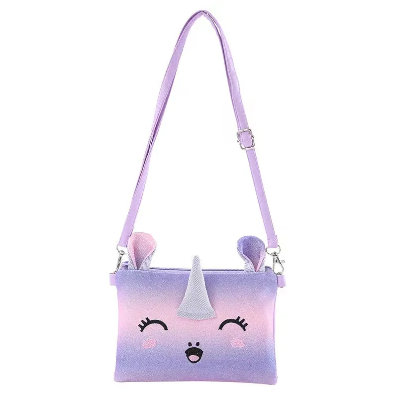 HOT SALE Own Design Unicorn Girls Bag - Cross Body Bag