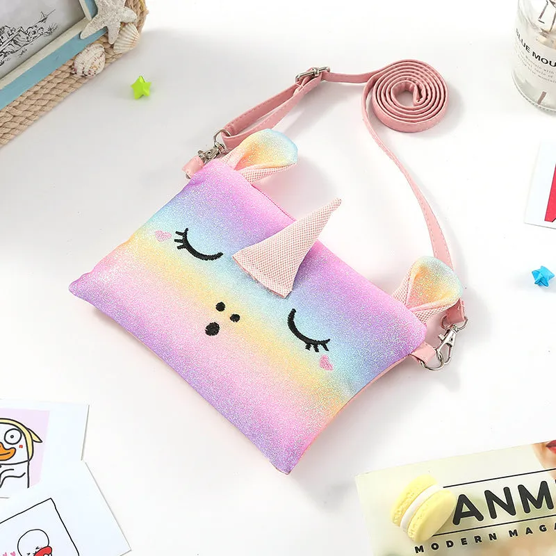 HOT SALE Own Design Unicorn Girls Bag - Cross Body Bag