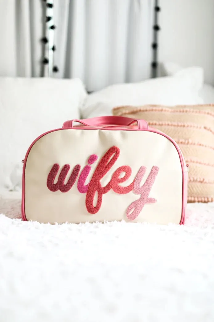 Jadelynn Brooke Wifey Duffle Bag