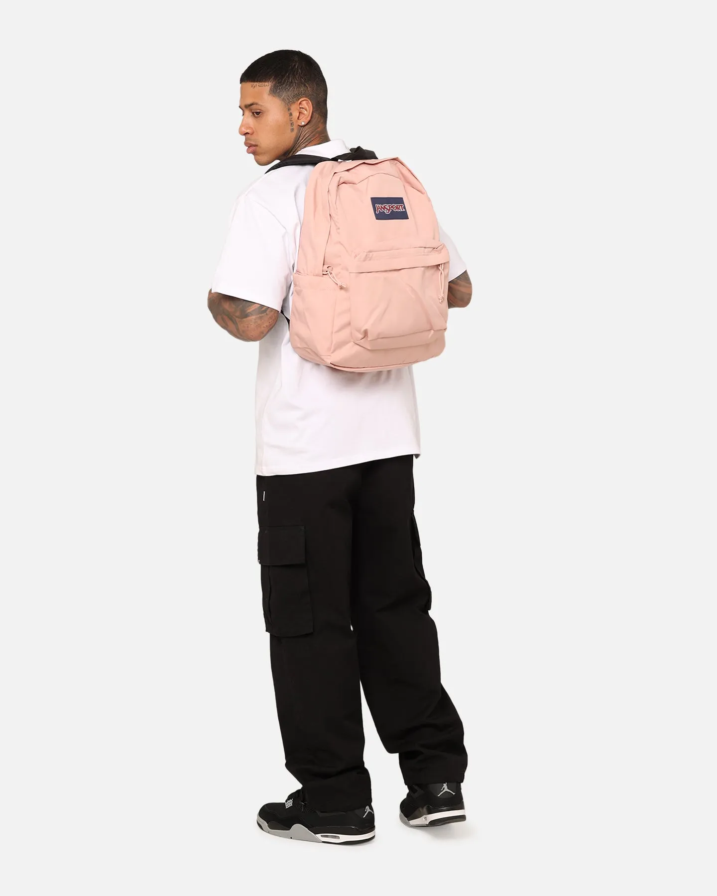 JanSport Superbreak Plus Backpack Misty Rose