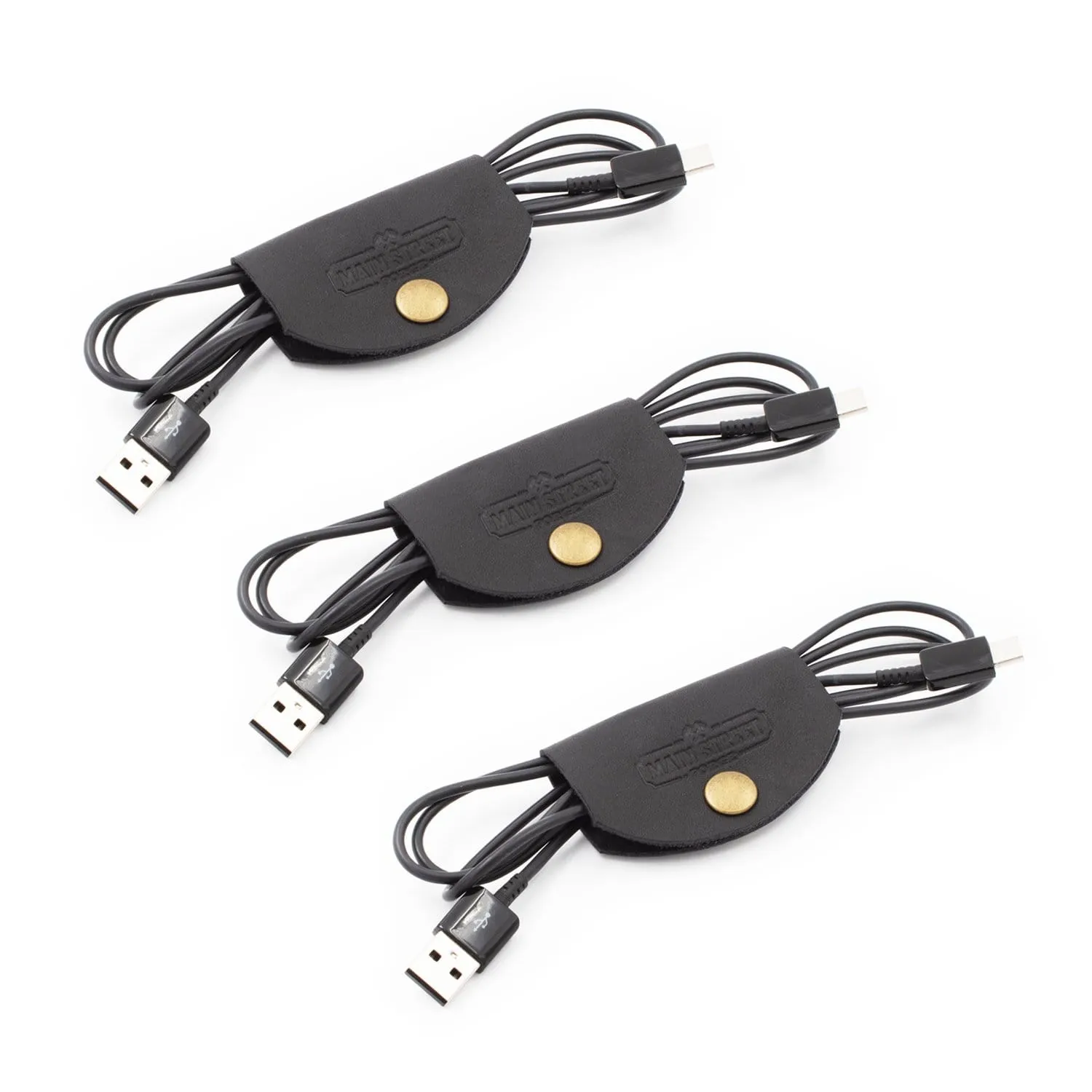 Leather Cord Wraps / Cable Organizers