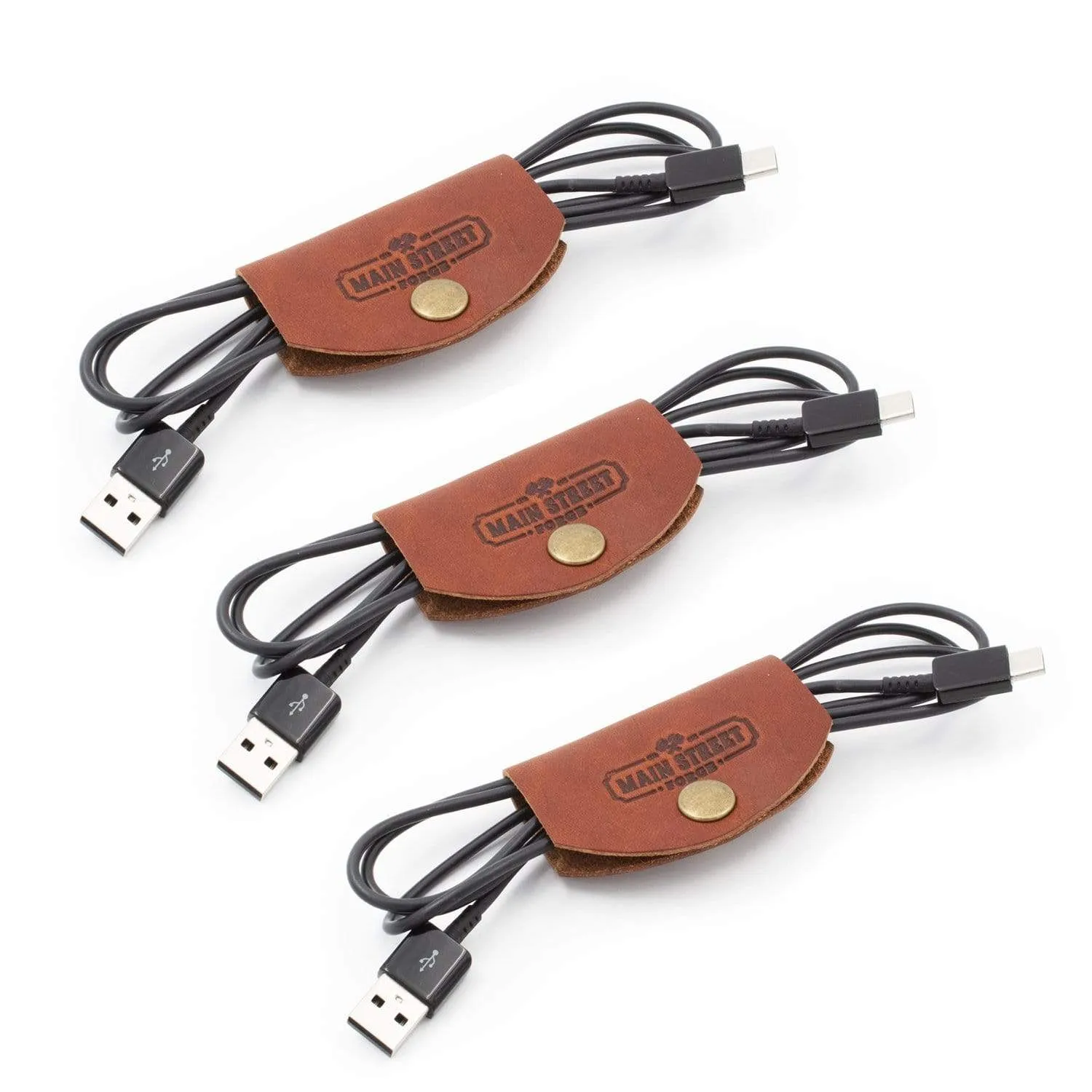 Leather Cord Wraps / Cable Organizers