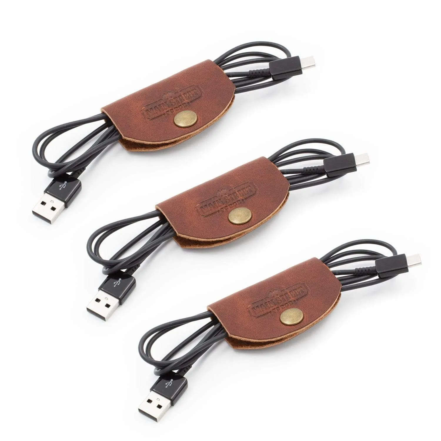 Leather Cord Wraps / Cable Organizers