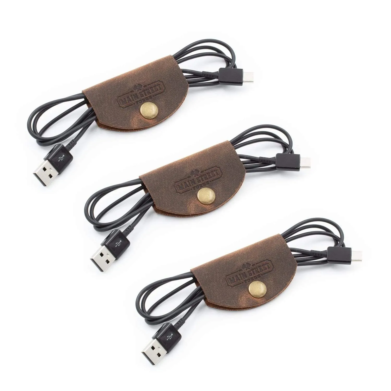 Leather Cord Wraps / Cable Organizers