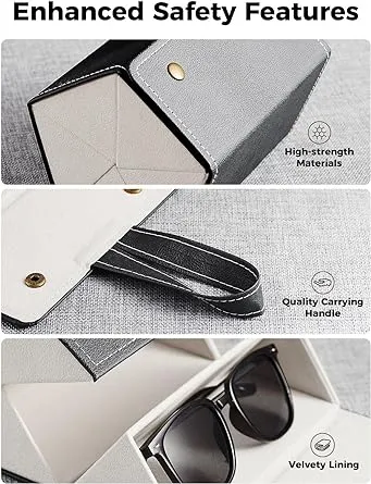 Leather Sunglasses Organizer