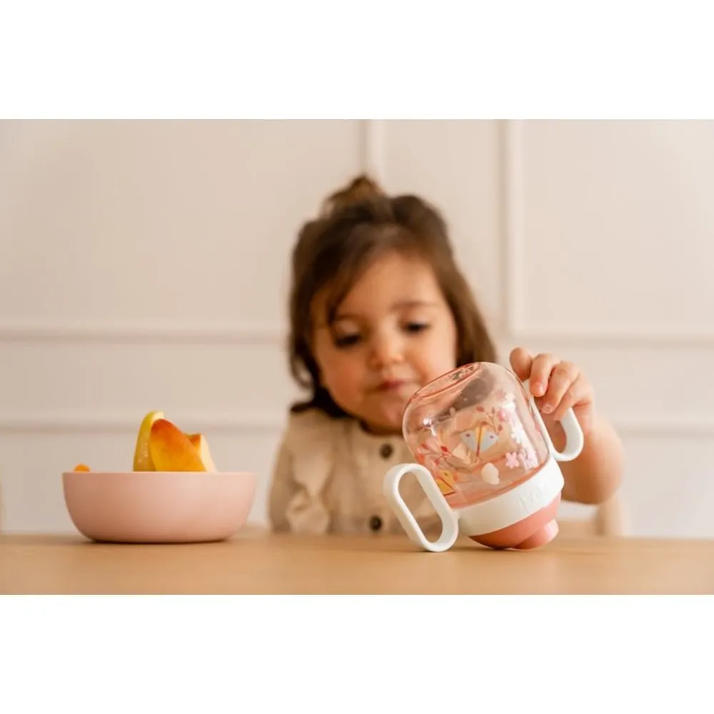 Little Dutch x Mepal Mio Non-spill Sippy Cup – Flowers & Butterflies