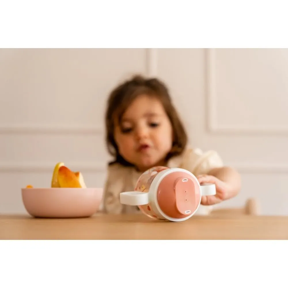 Little Dutch x Mepal Mio Non-spill Sippy Cup – Flowers & Butterflies