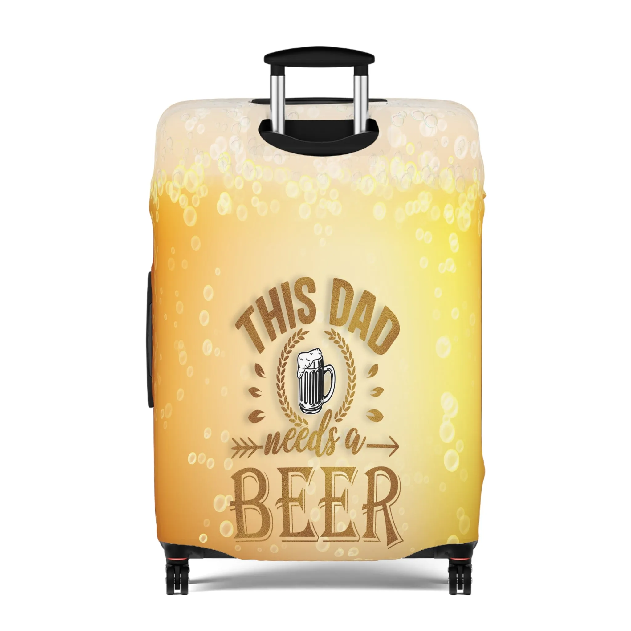 Luggage Cover, This dad needs a beer, awd-521