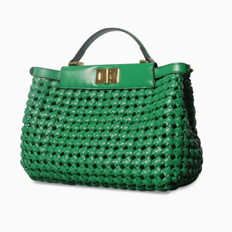 Madelynn Braided Tote Bag