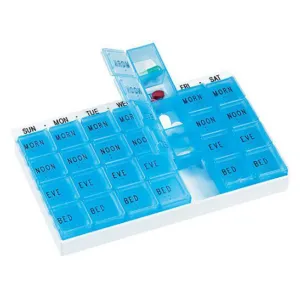 MediChest 70015 7-Day Pill Tray. 1 each