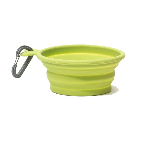 Messy Mutts Silicone Collapsible Dog Bowl - Small, 1.75 Cups