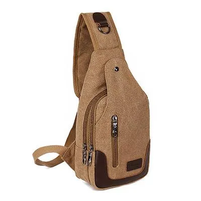 Outdoor sports small Messenger bag canvas diagonal bag