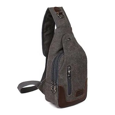 Outdoor sports small Messenger bag canvas diagonal bag