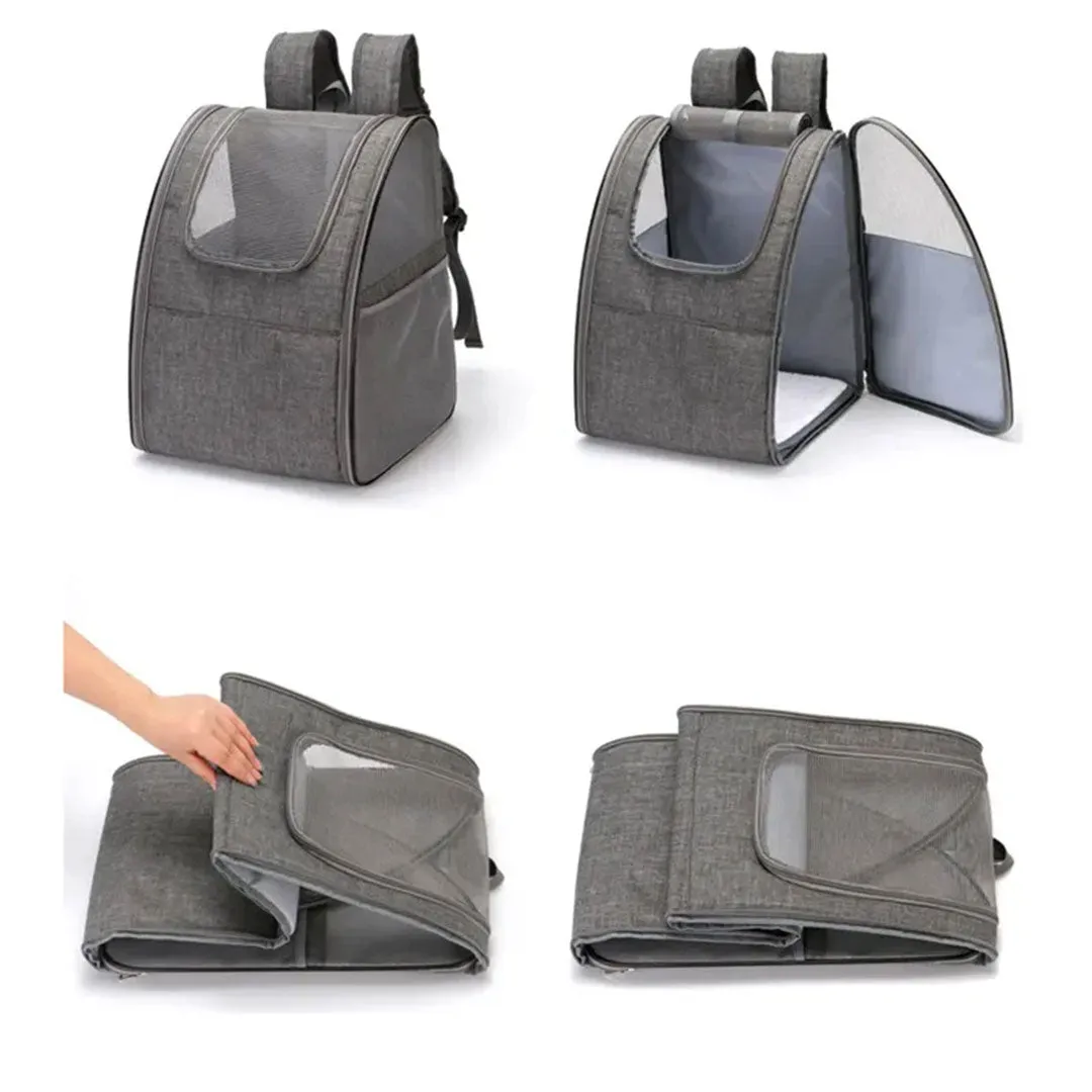 PetAffairs Portable Foldable Pet Carrier And Backpack