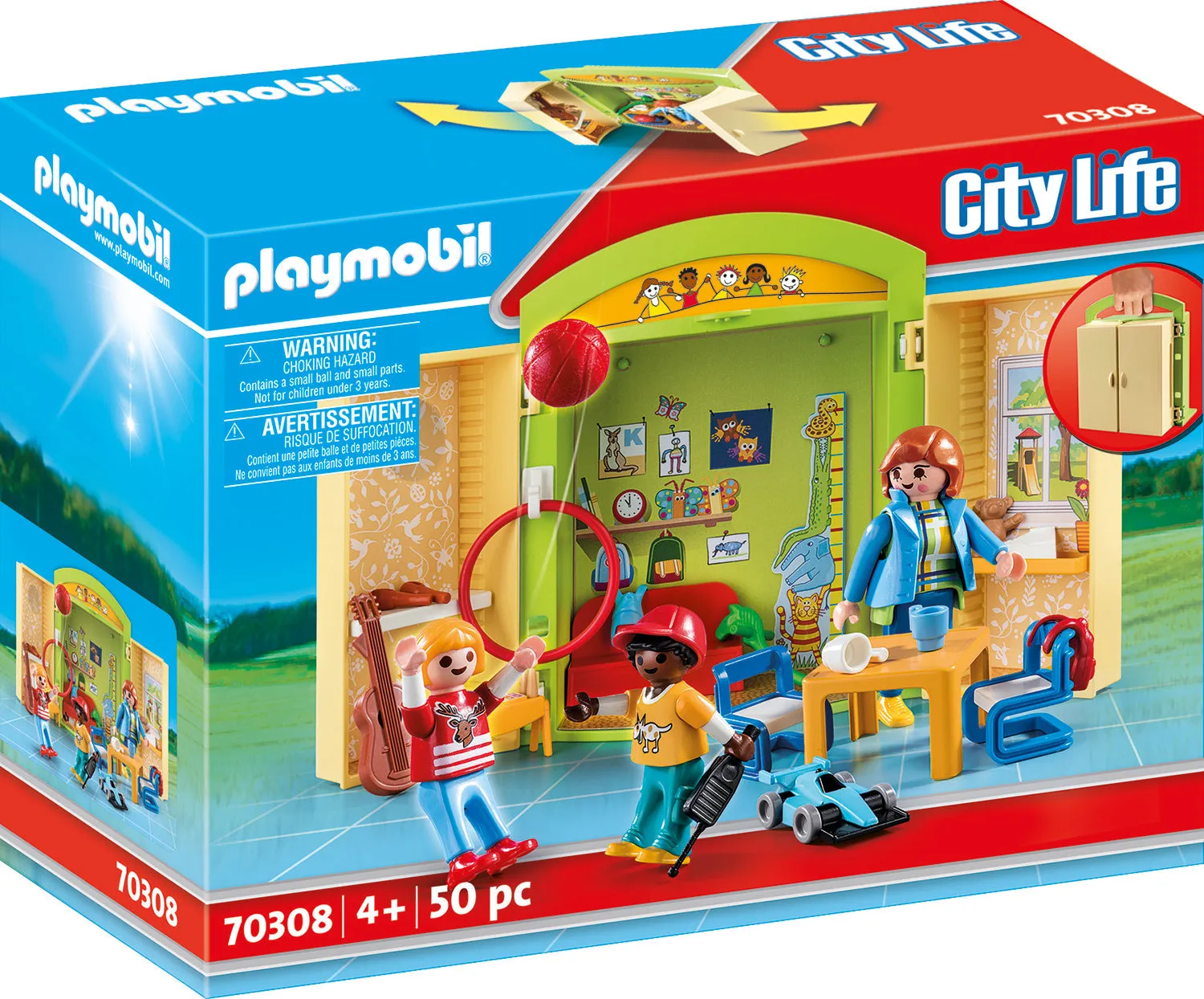 Playmobil 70308 City Life Preschool Play Box