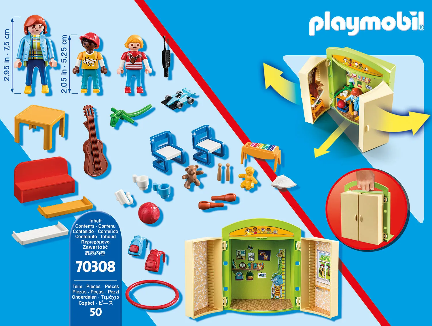 Playmobil 70308 City Life Preschool Play Box