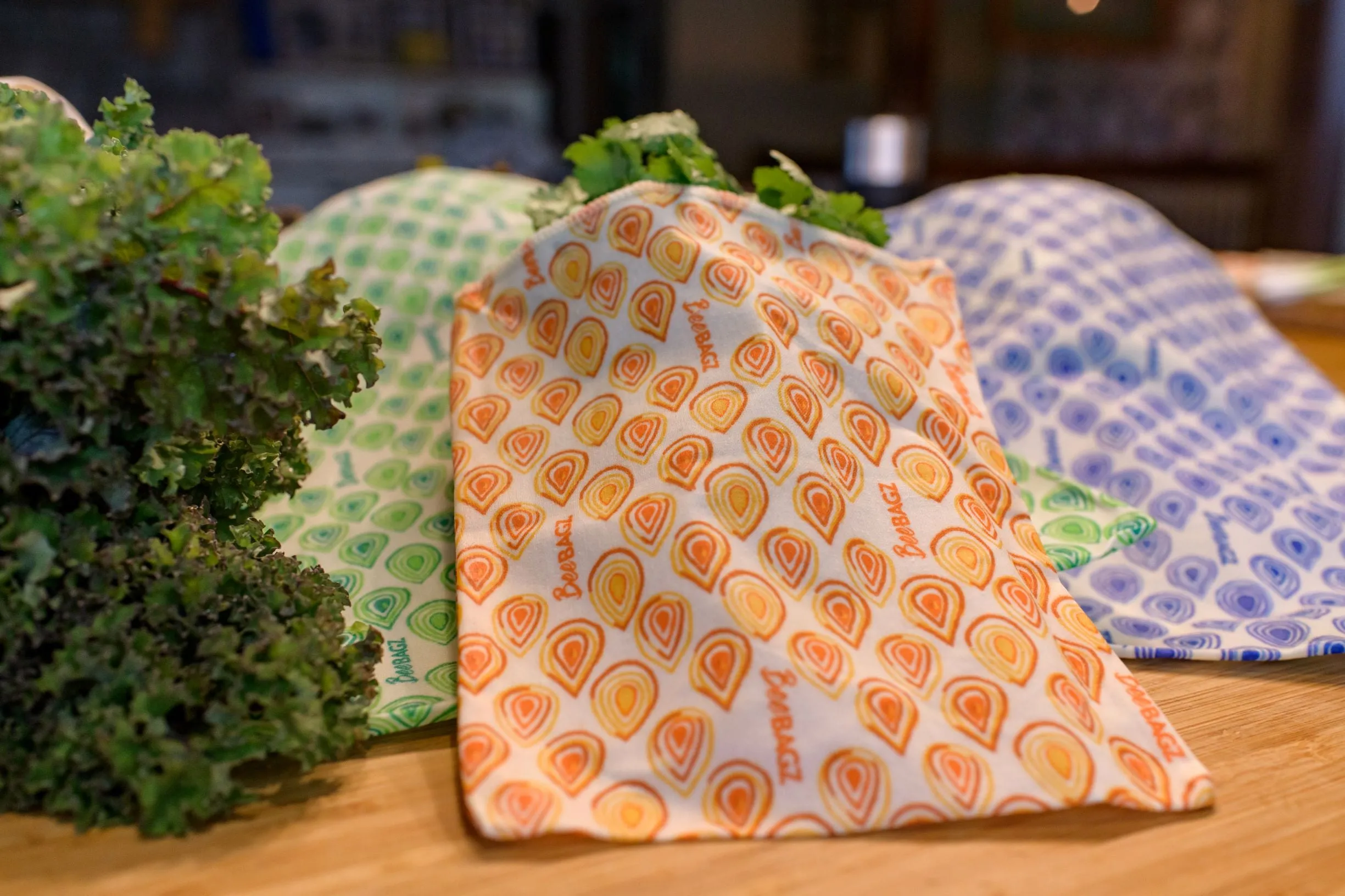 Produce Bag - Reusable Beeswax Wrap Food Storage Bags