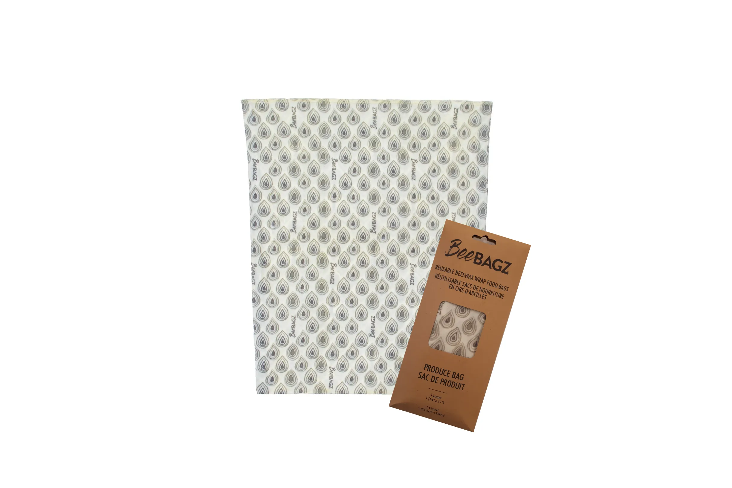 Produce Bag - Reusable Beeswax Wrap Food Storage Bags