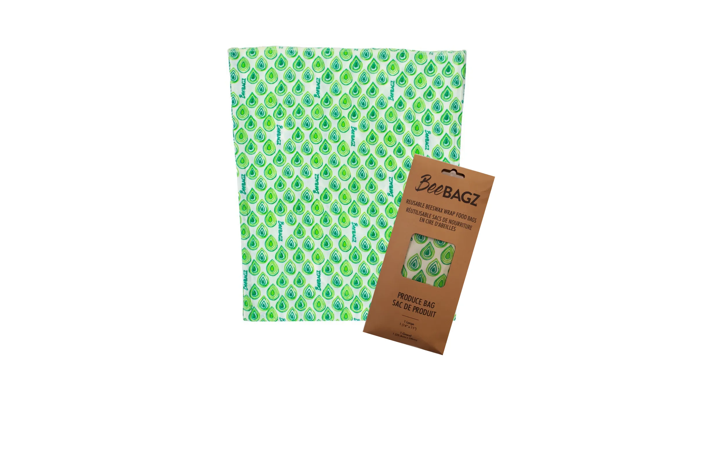 Produce Bag - Reusable Beeswax Wrap Food Storage Bags