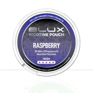 Raspberry Elux Nicotine Pouches